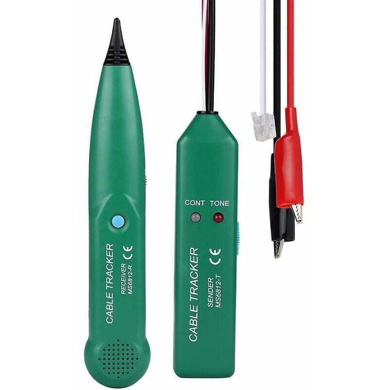 Détecteur de rupture de câble Ms6812, testeur de câble multifonctionnel pour la maintenance du réseau.