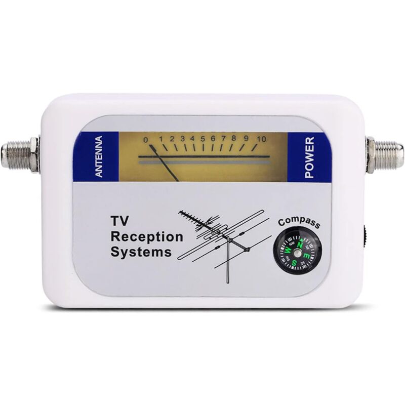 Détecteur de Signal TV T Digital Star Finder, Récepteur de Détecteur de Compteur de Force de Signal D'antenne TV, Récepteur de Détecteur de Compteur