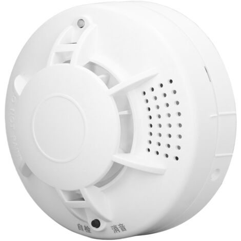 Détecteur de température autonome ABS avec signal sonore et lumineux pour surveillance de chaleur