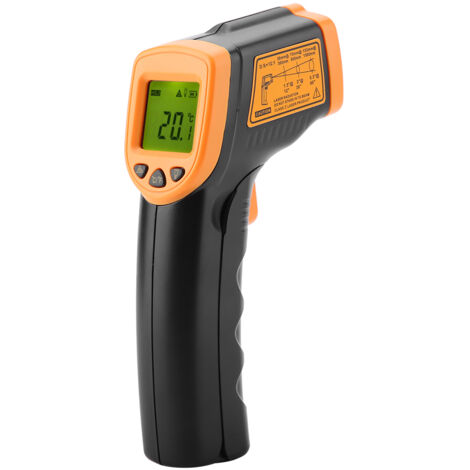 Détecteur de Température Infrarouge Laser AR320 SMART SENSOR - Affichage LCD sans Contact 32℃ à 380℃