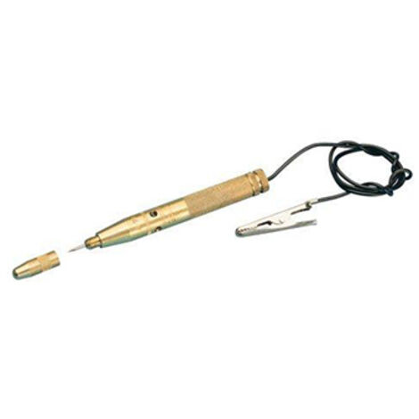 Détecteur De Tension Gedore Avec Lampe Témoin 6 - 24 Volts, En Laiton.