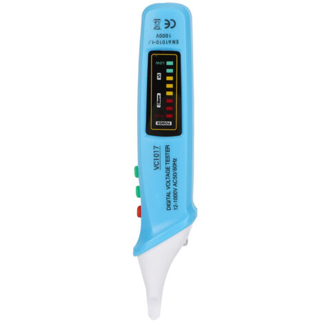 Détecteur de Tension Numérique VC1017 - Stylo Électrique Intelligent pour Vérification de Fils et Réparation