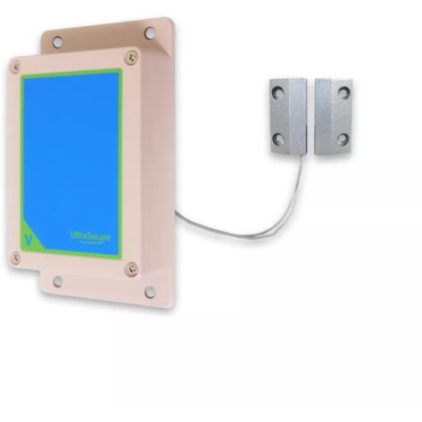 Détecteur d'ouverture résistant supplémentaire 800 mètres sans-fil + émetteur boîtier IP65 (PROTECT 800)