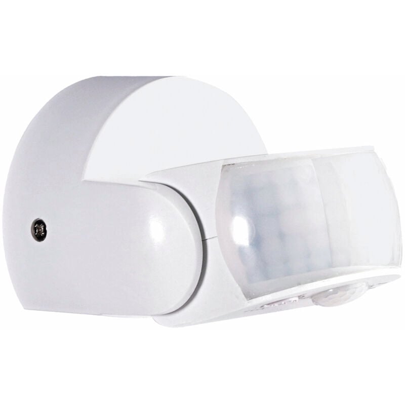 Tibelec - Détecteur de mouvement infrarouge blanc IP65