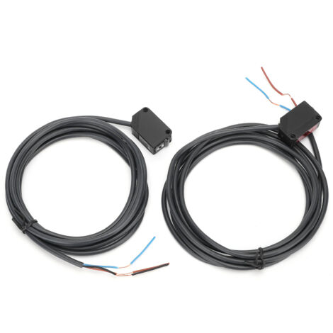 Détecteur Infrarouge Photoelectrique BERM E3ZT81, Capteur à Barrage Carré 12-24V DC