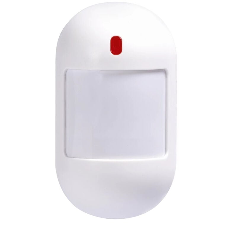 XVX - Détecteur infrarouge sans fil 433MHz Détecteur antivol Alarme Maison sans Fil sans Fil détection de mouvement infrarouge du corps humain,