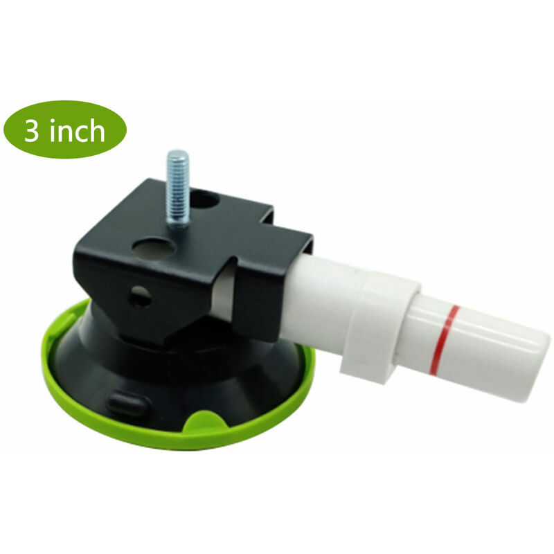 Outil de reparation de depression de voiture domestique de trois pouces pompe a ventouse base de nivellement de la lampe support accessoires pompe a