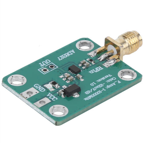 Détecteur logarithmique AD8317 pour mesure de puissance RF, contrôleur de signal 1MHz à 10GHz, sortie log