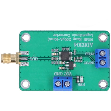 Détecteur Logarithmique de Puissance RF AD8304, Module de Mesure 100pA‑10mA, Détection Lumière 160dB