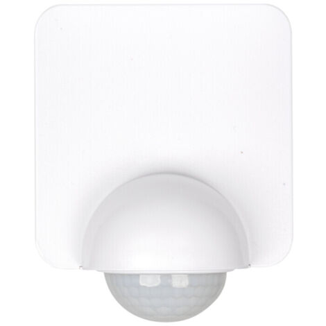 Détecteur mouvement ext. blanc IP54 PIR Kanlux 37368