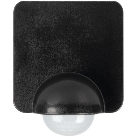 Détecteur mouvement ext. noir IP54 PIR Kanlux Sensquare
