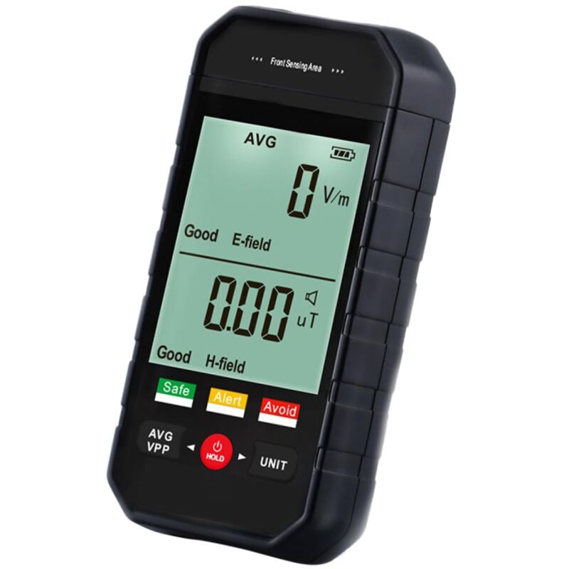 Détecteur Numérique Portable Grand Écran Évaluation Du Niveau Alarme Lumineuse Sonore Alerte Décran Rouge Sans Batterie Pour Les Tests À Domicile