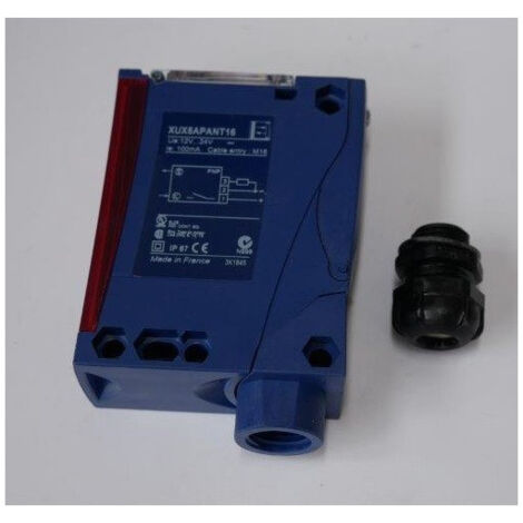 Détecteur photo-électrique polarisé de proximité portée 2.1M 24V 100A max 250Hz sortie PNP 1F IP67 OsiSense XU SCHNEIDER