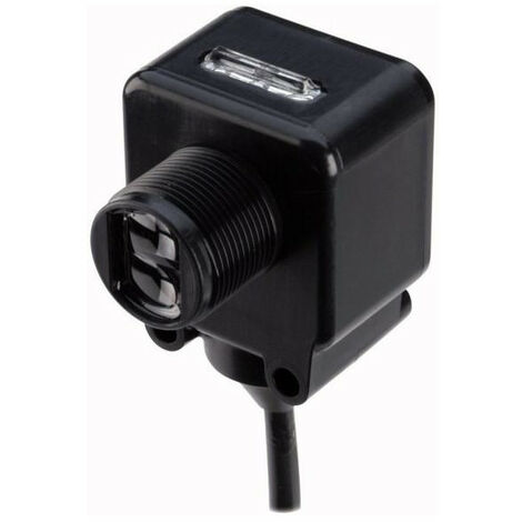 Détecteur photoélectrique à réflexion Sn 3m 4L 10-30VDC sombre NPN PNP carré 40 matière isol EATON E65-SMPR3-HD