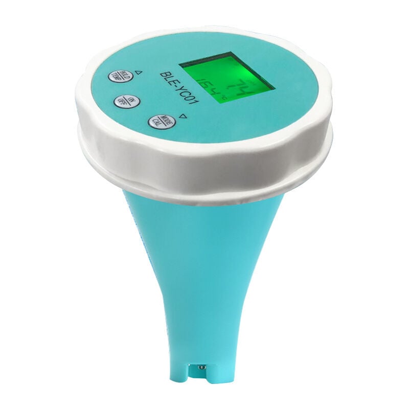 Détecteur portable de qualité de l'eau 6 en 1 PH EC Solides dissous totaux Température ORP Chlore Testeur de qualité de l'eau multifonction BT