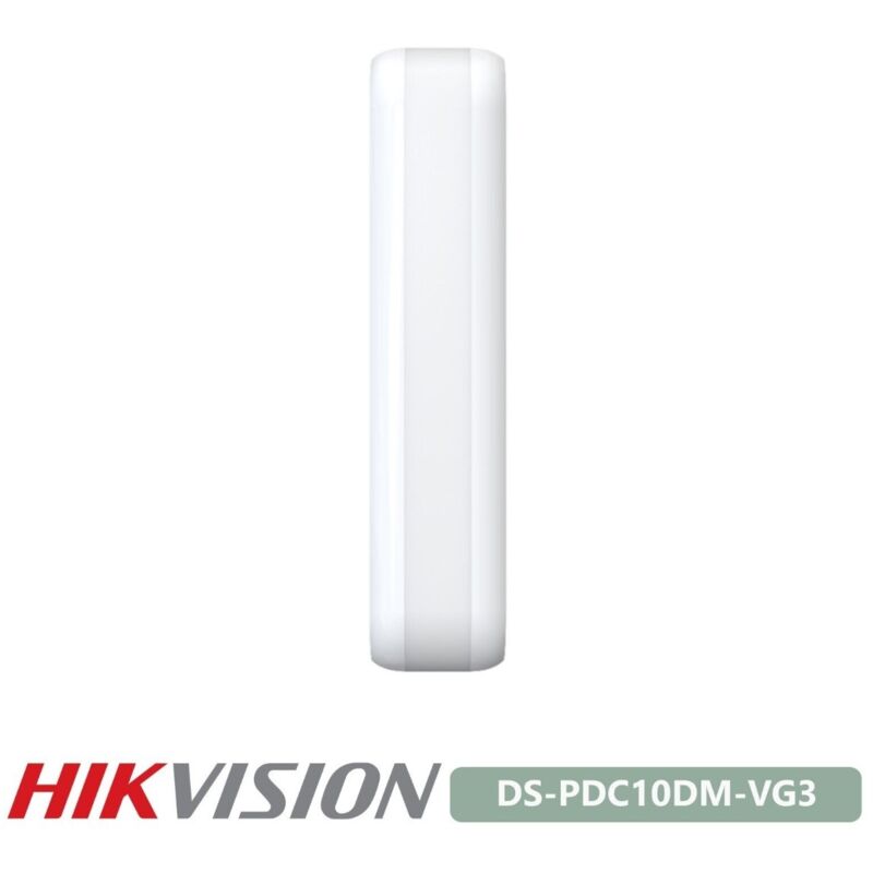 Détecteur rideau filaire à double technologie - Portée de détection entre 6 et 10 m - Résistances de fin de ligne (EOL) sélectionnables