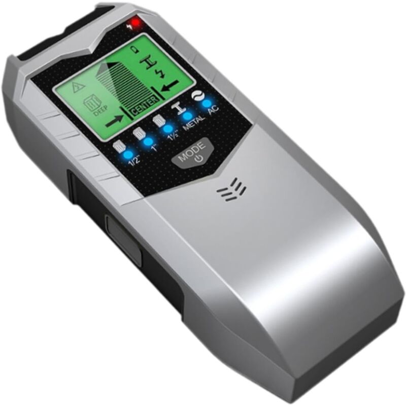 Détecteurs de montants muraux 5 en 1, détecteurs de mesure de profondeur, détecteur de montants portable et léger, pour le bois, haute performance,