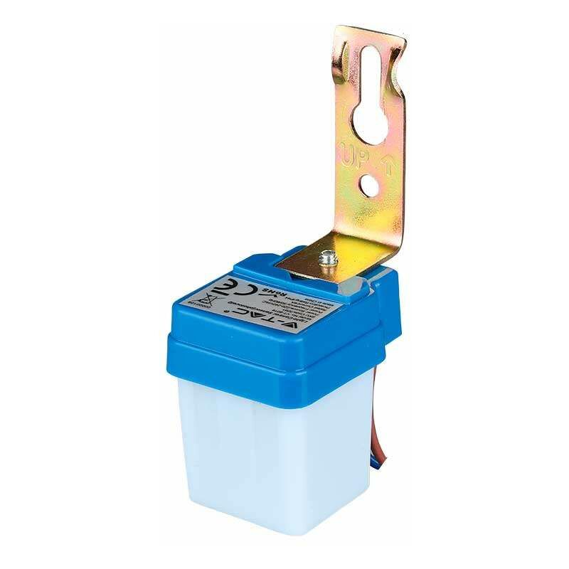 

Sensor crepuscular para bombillas LED 360°. Carga máxima 500/800W