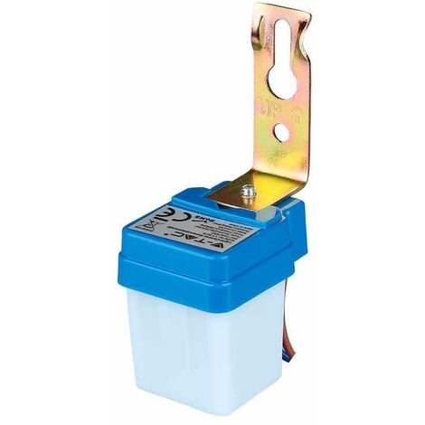 Sensor crepuscular para bombillas LED 360°. Carga máxima 500/800W