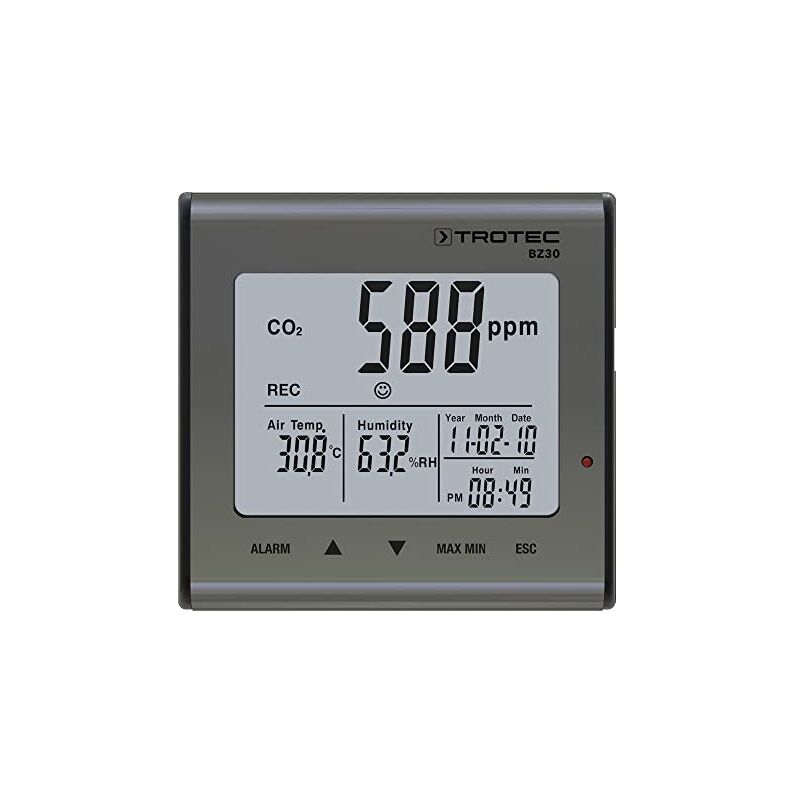 

Detector de calidad del aire (CO2) BZ30 - Trotec
