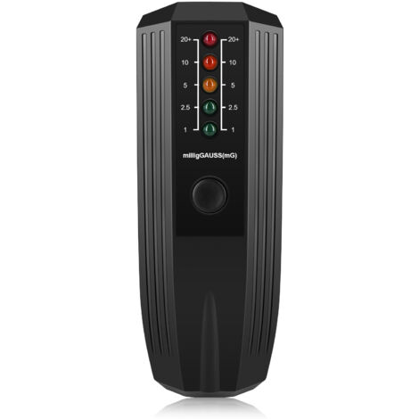 Detector de campo electromagnético portátil y multifuncional para uso doméstico, de laboratorio o hospitalario.