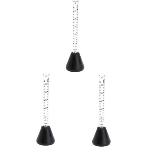 Detector de caudalímetro de gas de 3 piezas para herramienta de medición MIG/TIG con escala para pruebas de gas.