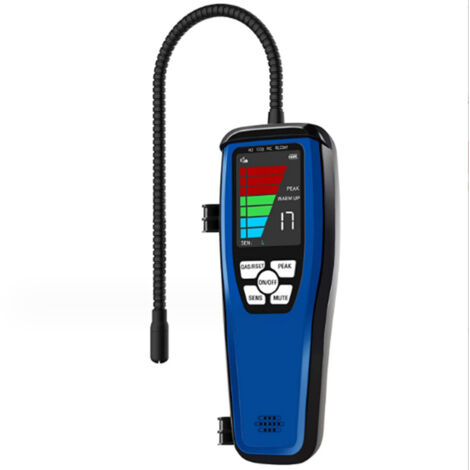Detector de fugas de refrigerante, freón y combustible LD-200, gas halógeno, comprobador de fugas de freón con batería recargable, para automóviles.