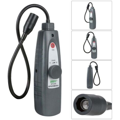 DETECTOR DE FUGAS ULTRASÓNICO PARA TANQUES DE GAS, AIRE Y AGUA