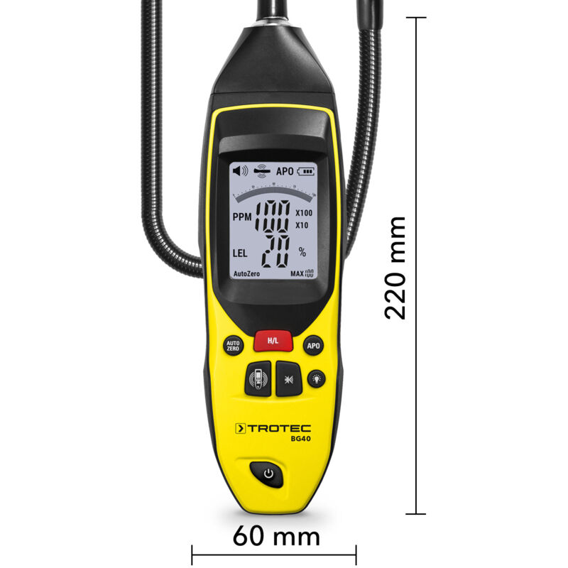 

Detector de gas BG40 - Trotec