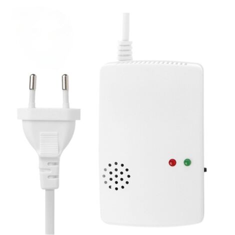 Detector de gas natural doméstico, detector de fugas de gas, alarma de cocina, sensor independiente de detección de gas combustible