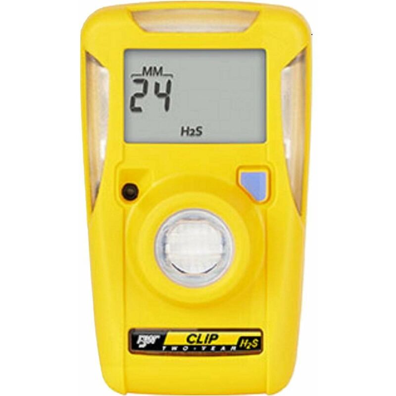 

Bw Technologies By Honeywell - Detector de Gas Portátil Monogas ácido sulfhídrico Desechable BW Clip, H2S