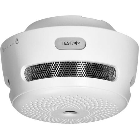 Detector de humo a batería, 9 VCC, Wi-Fi, TUYA, certificado TUV XS01-WT