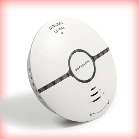 Detector de humo Ulisem, detector de humo WiFi, alarmas de incendio inteligentes conectadas