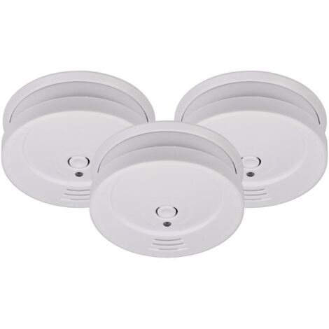 Detector de humos SET, 3x RM C 9010 con batería reemplazable