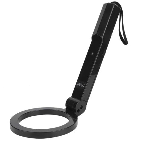 Detector de metales portátil, detector de metales profesional para adultos y niños con vibración, luz LED, alarma sonora, ligero y funciona con pilas.