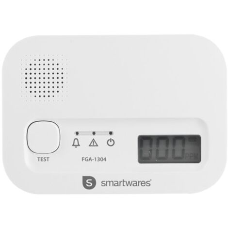 Detector de Monóxido de Carbono Smartwares FGA-13041