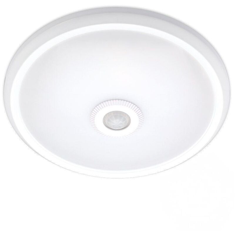 

Plafón detector de movimiento IP20 12W LED CLARK Blanco natural | Temperatura de color: 4000K blanco neutro