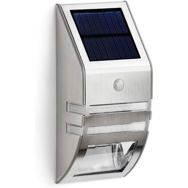 

Detector de movimiento de luz solar al aire libre a prueba de agua-acero inoxidable-luces de pared al aire libre-con para jardín, terraza, camino,