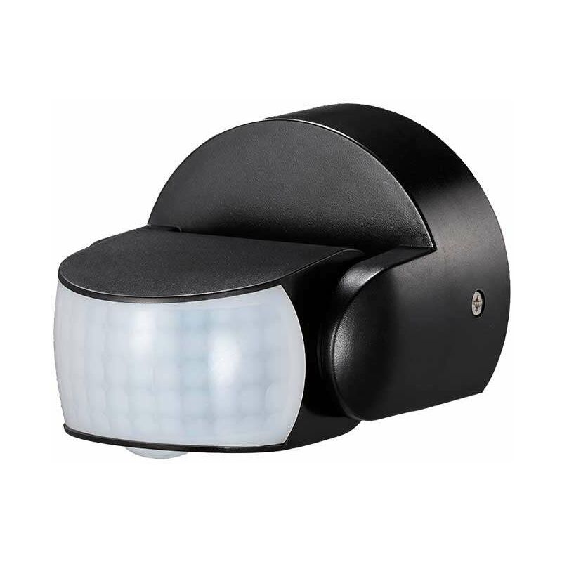 

Detector de presencia PIR de pared 180°/360°. Carga máxima 600W Color - Negro