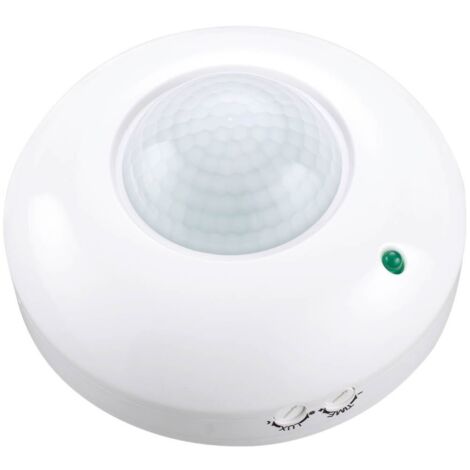 Detector de movimiento de superficie para techo