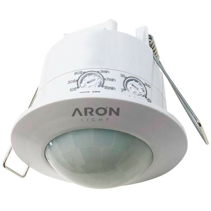 

Detector de movimiento empotrable PIR 360º IP20