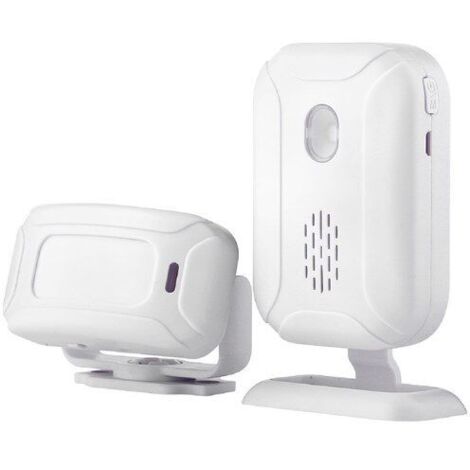 Detector de movimiento inalámbrico con detector de movimiento, timbre de alarma de seguridad para tienda, oficina, hogar, alarma de garaje
