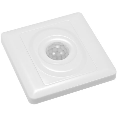 Detector de movimiento infrarrojo automático de montaje en pared, interruptor de encendido/apagado, PIR cableado para iluminación