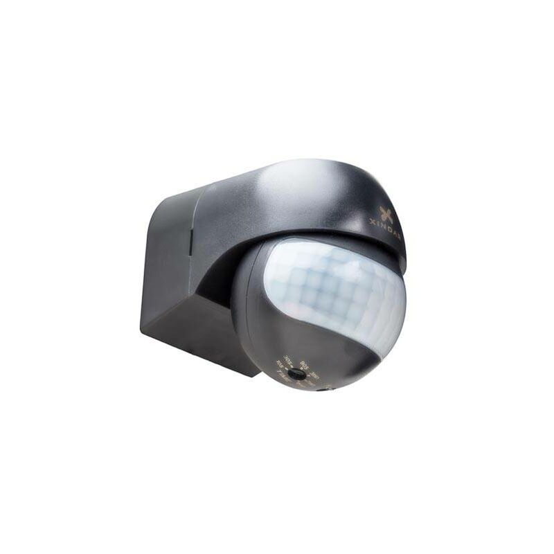 

Detector De Movimiento De Pared 180º Negro