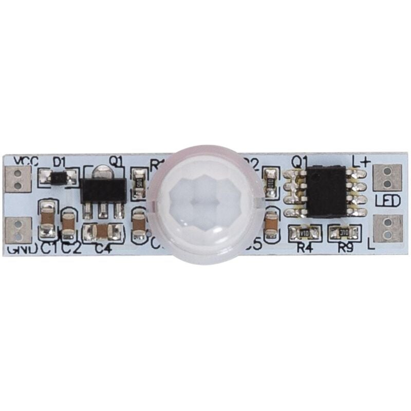 

Detector de Movimiento PIR Mini 180º 12/24V Blanco - Blanco
