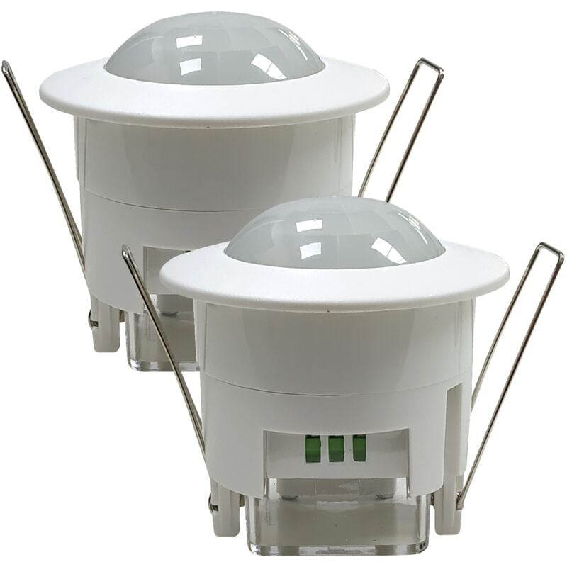 

Led Atomant Sl - Detector de Movimiento Techo Empotrable 360º Compatible LED | Pack 2 Uds. - Pack 2 Uds.