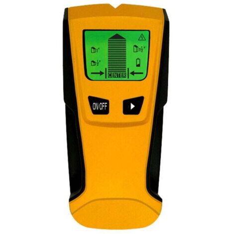 Detector de pared 3 en 1, detector electrónico de vigas, detecta metal, cables eléctricos, humedad y vigas de madera en paredes, suelos y techos, señal acústica, pantalla LCD retroiluminada
