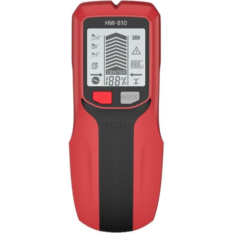 Detector de Paredes Escáner,Detector Magnetico Multifuncion Portatil con Pantalla LCD  Detector de Metales para Instalaciones Eléctricas, Carpintería y Construcción