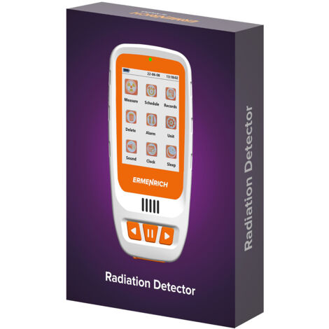 Detector de radiación Ermenrich Ping RD40