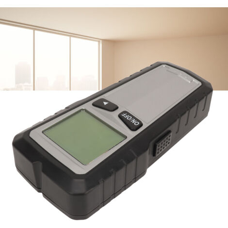 Detector de vigas con pantalla LCD y alarma sonora – Escáner de pared profesional para madera, metal, cables eléctricos y tuberías – Calibración automática y portátil